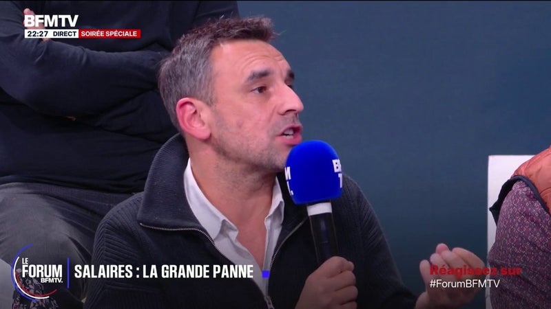 FORUM BFMTV – Salaires: "Il faut tailler dans le système social" pour augmenter les rémunérations, estime Maxime, propriétaire de six boulangeries dans l’Oise