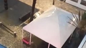 Rue inondée au Cap d'Agde (Hérault) - Témoins BFMTV