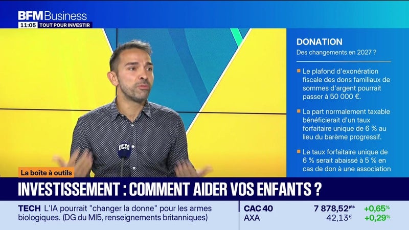 La boîte à outils : Hervé Marquès - Investissement, comment aider vos enfants ? - 14/10