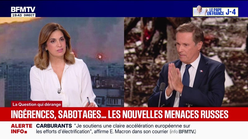 Menace russe: "L'arme de dissuasion nucléaire ne doit pas être partagée", estime Nicolas Dupont-Aignan, candidat Debout le France à l'élection présidentielle