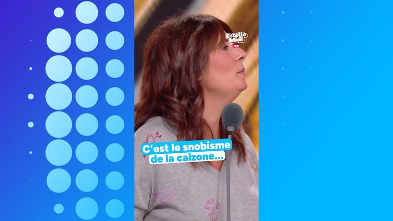 "Je ne comprends pas les gens qui prennent des calzones !"