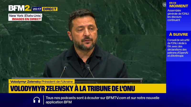 Guerre en Ukraine: "La Russie recrute des ressortissants de 47 pays différents pour mener cette guerre", dénonce Volodymyr Zelensky