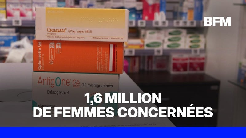 Contraceptif au désogestrel: 1,6 million de femmes informées d'un risque "faible" de méningiome