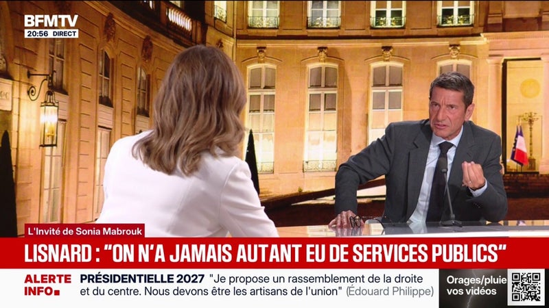 "Une des premières mesures que je prendrai, c'est de créer un DRH de l'État", explique David Lisnard, candidat à l'élection présidentielle