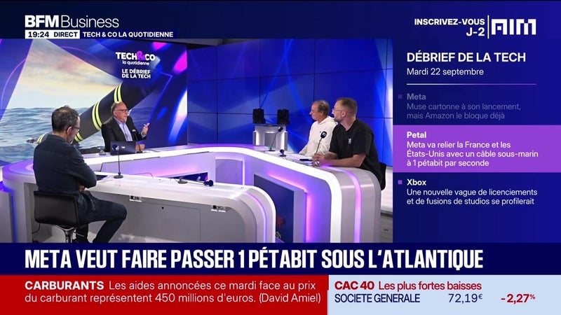 Le Débrief de la tech - Mardi 22 septembre