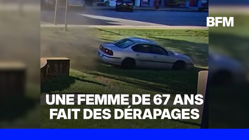 États-Unis: une femme ivre arrêtée après des dérapages en voiture devant un tribunal