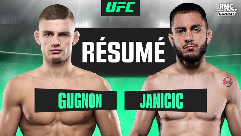Résumé : Le français Noah GUGNON va-t-il finir Janicic pour ses débuts à l'UFC ? (UFC Fight Night)