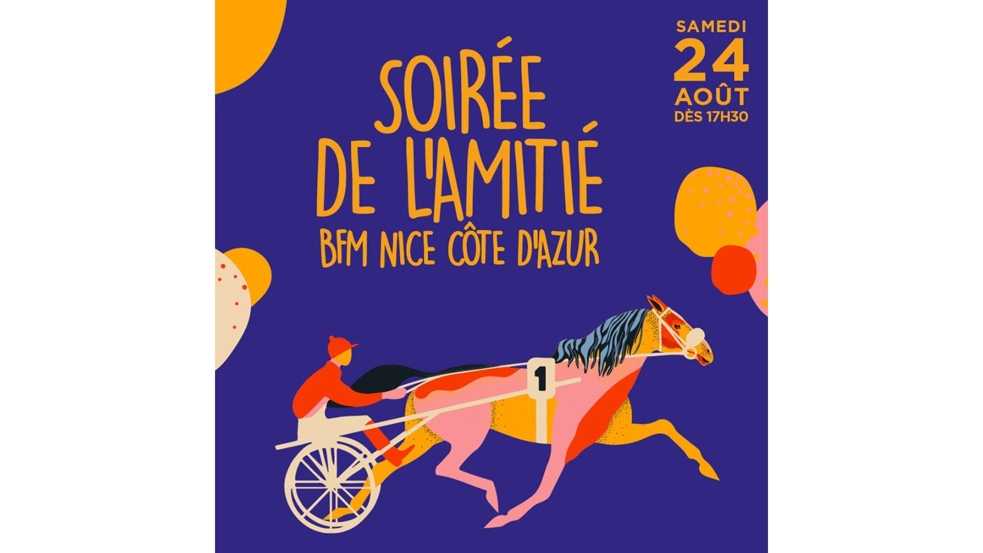 A gagner : un dîner pour deux à l'Hippodrome de Cagnes-sur-Mer à l'occasion de la soirée…