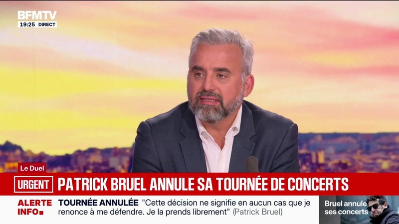 Tournée de Patrick Bruel annulée: "Je pense que sa décision est une mesure de décence", estime Alexis Corbière, député L'Après