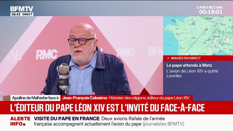Visite du pape: "La Moselle est une terre de souffrance, la terre de Robert Schuman", explique l'historien des religions Jean-François Colosimo