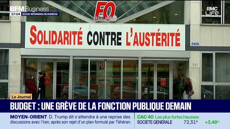 Fonction publique : une mobilisation importante mardi