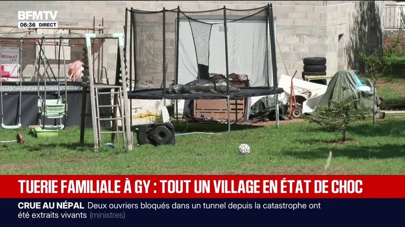 "Ils étaient dans la même classe": les habitants de Gy témoignent après le triple meurtre en Haute-Saône