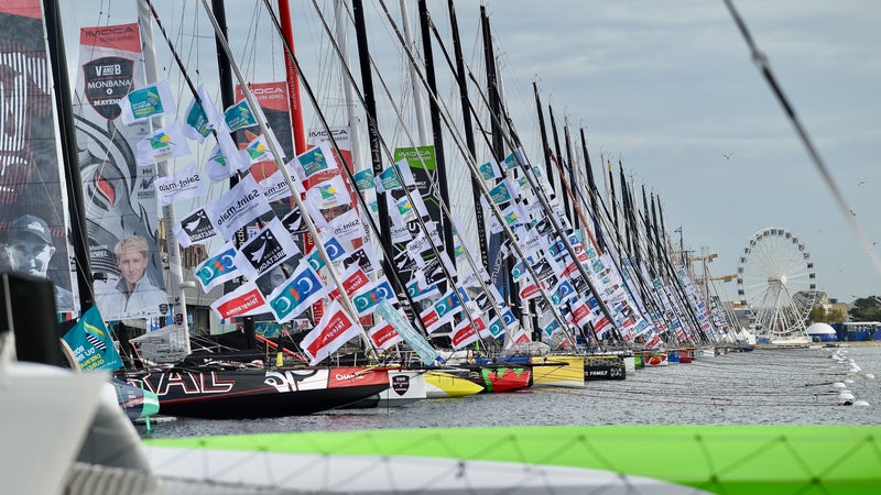 Tempête Austen: le village de la Route du Rhum fermé par mesure de sécurité