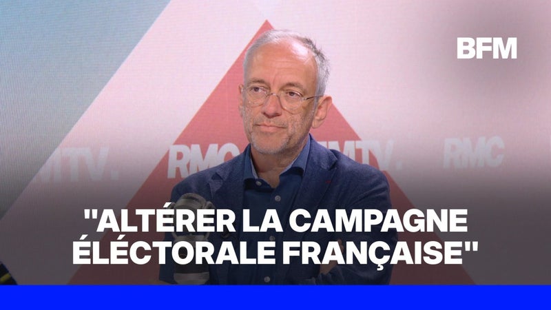 "Vladimir Poutine va tenter d'altérer les campagnes électorales, notamment la française", estime Frédéric Encel, docteur en géopolitique