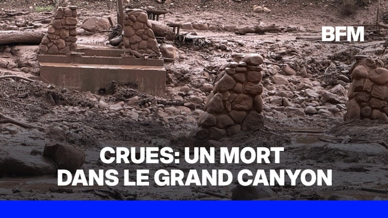 Un mort et une quinzaine de personnes recherchées après des crues dans le Grand Canyon