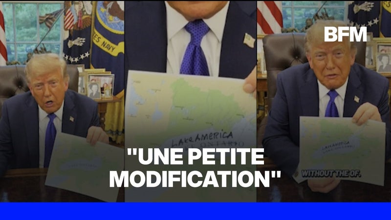 Donald Trump renomme le "lac Ontario" en "lac Amérique"