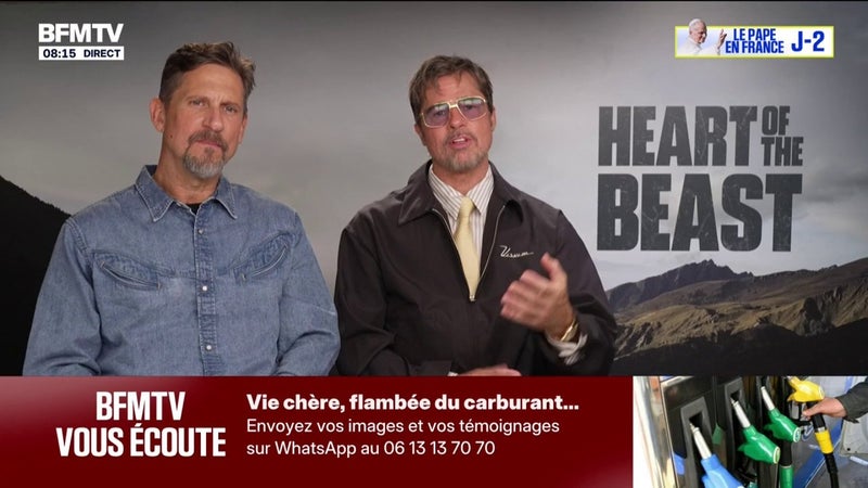 "Je ne m'explique toujours pas comment j'ai été aussi chanceux": Brad Pitt revient sur ses 40 ans de carrière pour BFMTV