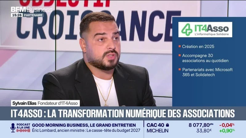 Sylvain Elias (IT4Asso) : IT4Asso, la transformation numérique des associations - 26/09