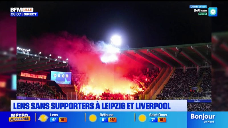 Après le derby, les Lensois sont interdits de déplacement à Leipzig et Liverpool