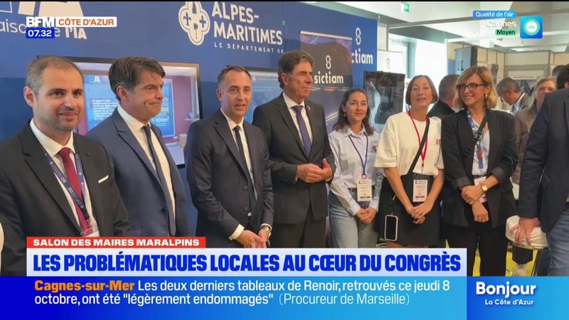 Sécheresse, logement social, budget 2027... les maires des Alpes-Maritimes réunis à Mandelieu