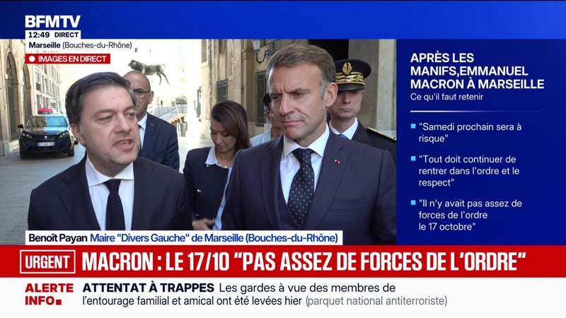 "L'État de droit, c'est le pilier de notre République", assure le maire divers gauche de Marseille Benoît Payan