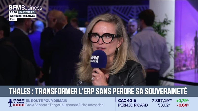 Hors-Série Les Dossiers BFM Business : Thales, transformer l'ERP sans perdre sa souveraineté - Samedi 3 octobre