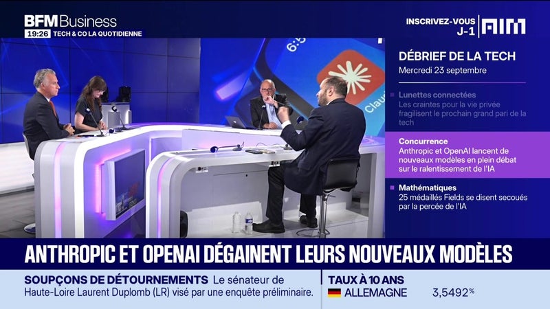 Le Débrief de la tech - Mercredi 23 septembre