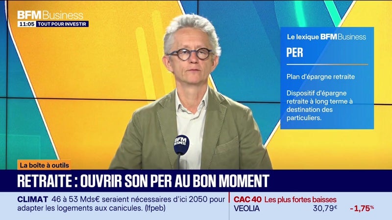La boîte à outils : Christian Fontaine - Retraite, ouvrir son PER au bon moment - 07/10