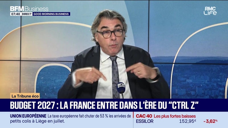 La tribune éco : Budget 2027, la France entre dans l'ère du "CTRL Z" - 04/09