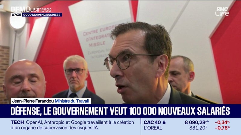 Défense, le gouvernement veut 100.000 nouveaux salariés