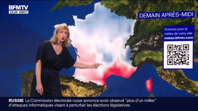 La météo pour ce lundi 21 septembre 2026