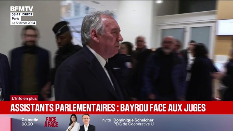 Relaxé en première instance, François Bayrou est jugé en appel dans l'affaire des assistants parlementaires du MoDem
