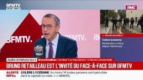 Pour Bruno Retailleau, candidat LR à la présidentielle, Gabriel Attal et Édouard Philippe sont "coresponsables des 1.400 milliards de dette"