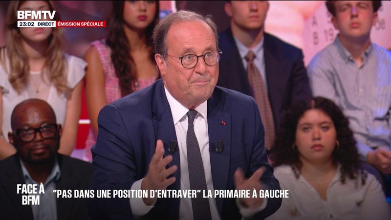 2027: "Le vote utile sera majeur pour cette élection-là", projette François Hollande, ancien président de la République