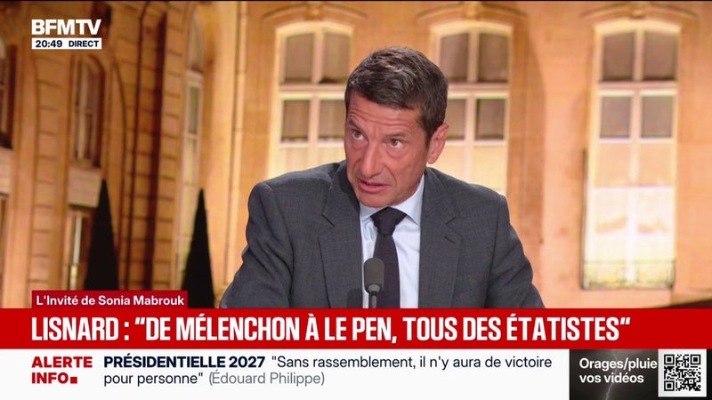 Présidentielle: "On peut renverser des montagnes", pressent David Lisnard, candidat à l'élection présidentielle
