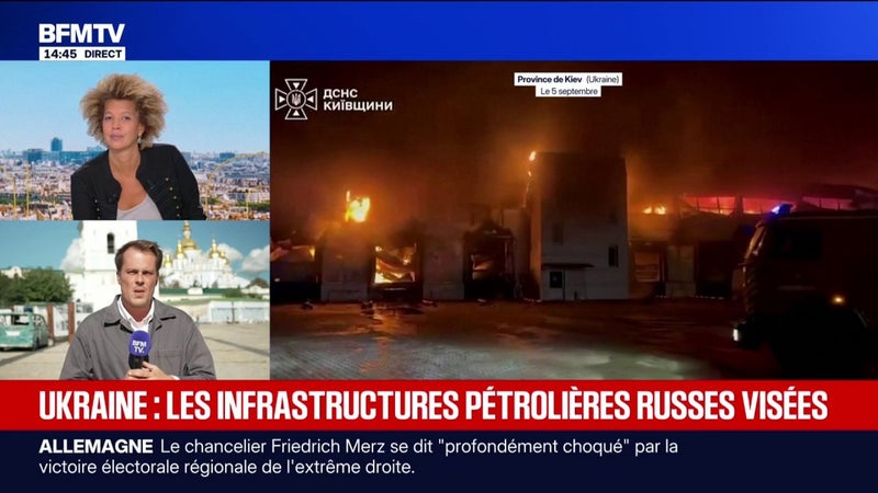 Guerre en Ukraine : Kiev a touché une raffinerie et plusieurs installations de traitement de pétrole en Russie