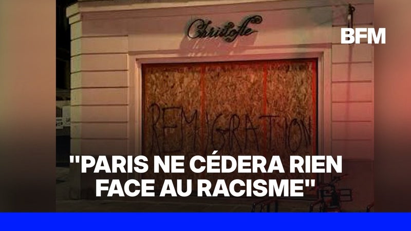 À Paris, des tags "remigration" ont été découverts, la justice a été saisie