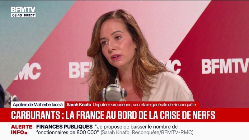 Logement: "Il faut libérer les contraintes sur l'offre (...) et déplafonner le prix des loyers", affirme Sarah Knafo, secrétaire générale de Reconquête