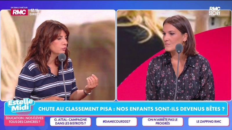 Chute de la France au classement Pisa : "C'est le résultat d'un changement de mentalité", dénonce Juliette Briens