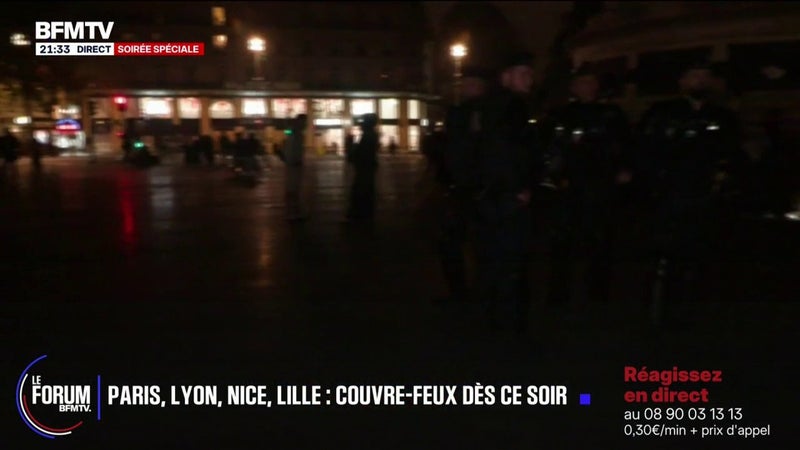 FORUM BFMTV - Paris, Lyon, Nice, Lille: des couvre-feux ont été mis en place dès ce soir