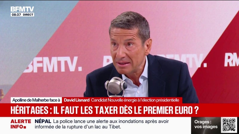 Retraites: "Il faut cesser de vouloir entretenir un système qui est mort", estime David Lisnard, candidat Nouvelle énergie à l’élection présidentielle