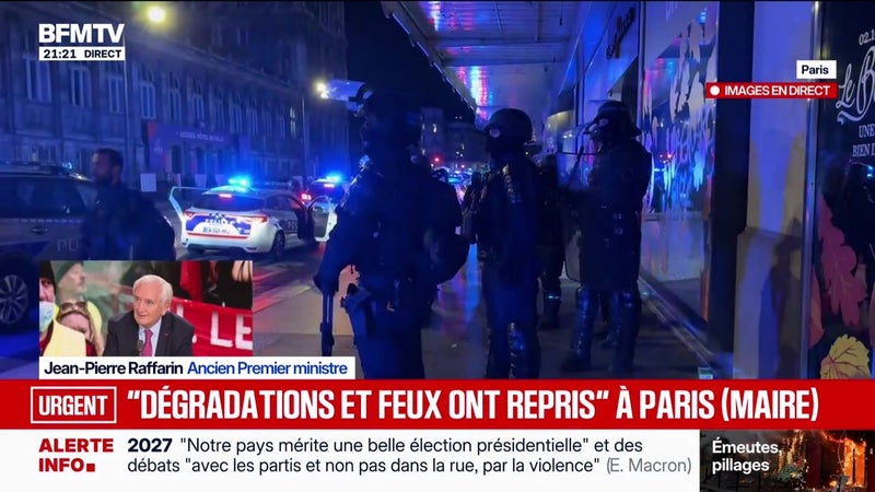 « Dégradations et feux ont repris » à Paris (maire) - 18/10