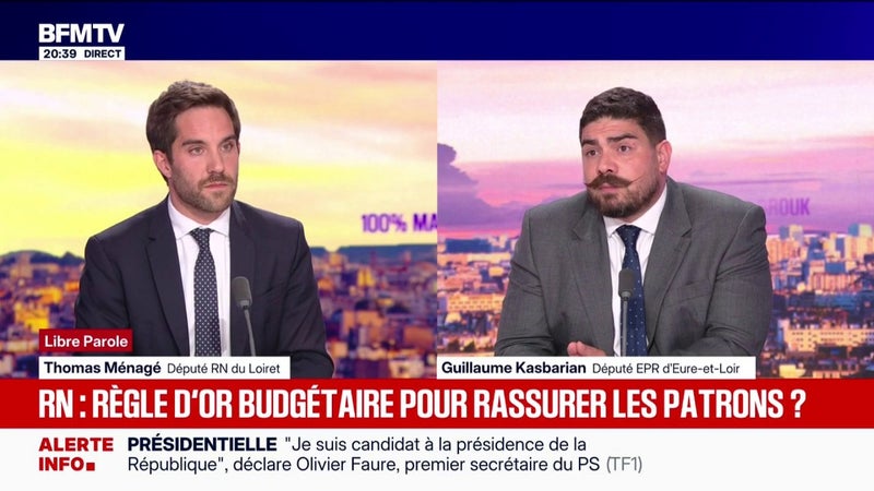 Union européenne: "Vu le contexte mondial, oui je suis attachée à une union forte", déclare Guillaume Kasbarian, ancien ministre