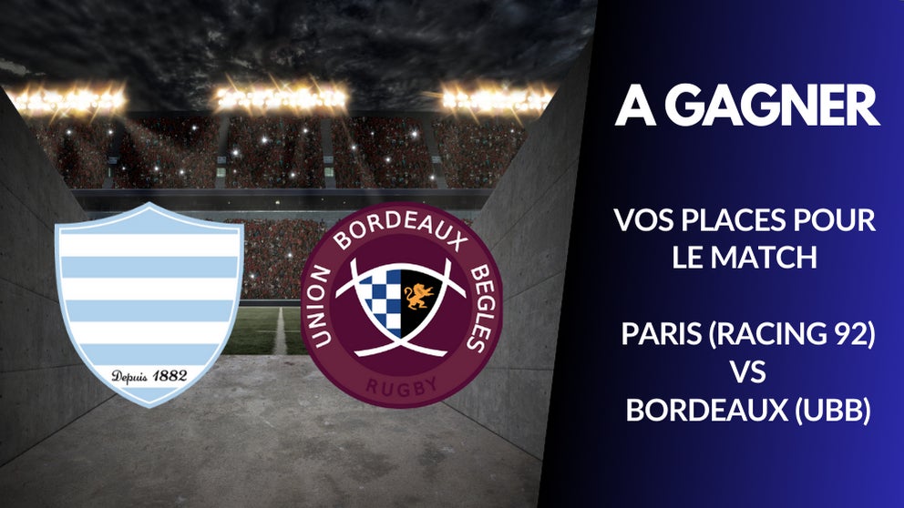 A gagner : vos places pour le match Racing 92 vs UBB