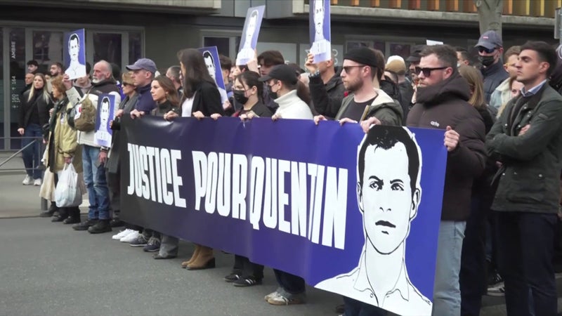 Mort de Quentin Deranque: trois personnes ont été placées en détention provisoire, deux sous contrôle judiciaire
