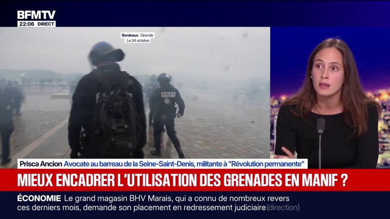Grenade lancée près d'enfants à Rouen: "Ce qu'on voit là, ce n'est pas du tout un cas isolé", dénonce Prisca Ancion, avocate et militante "Révolution permanente"