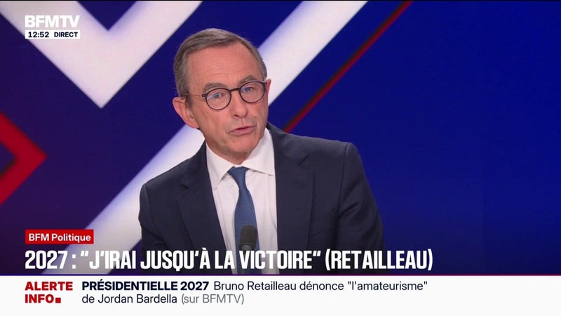La minute présidentielle de Bruno Retailleau, candidat “Les Républicains” à l’élection présidentielle