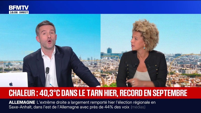 Météo: 40,3°C relevés à Lavaur dans le Tarn, le record national de chaleur en septembre battu