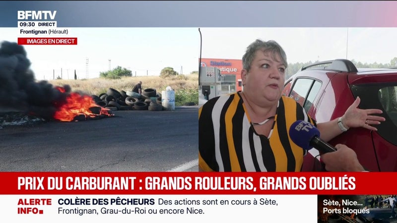 Prix des carburants: "On vit parce qu'on se prive de beaucoup de choses", témoigne Myriam