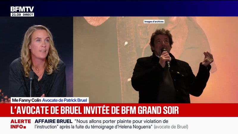 L'avocate de Patrick Bruel justifie l'annulation de sa tournée par des "menaces" reçues